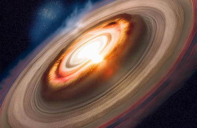 Artist's impression of a dust trap