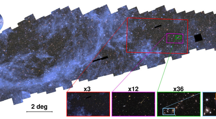 Klik op de afbeelding om te vergroten. Credit: ESA/Euclid/Euclid Consortium/NASA, CEA Paris-Saclay, image processing by J.-C. Cuillandre, E. Bertin, G. Anselmi