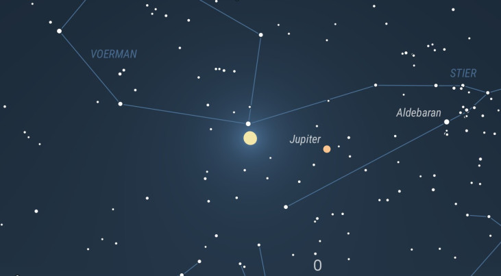 17 november: Meteorenzwerm Leoniden (maan stoort)