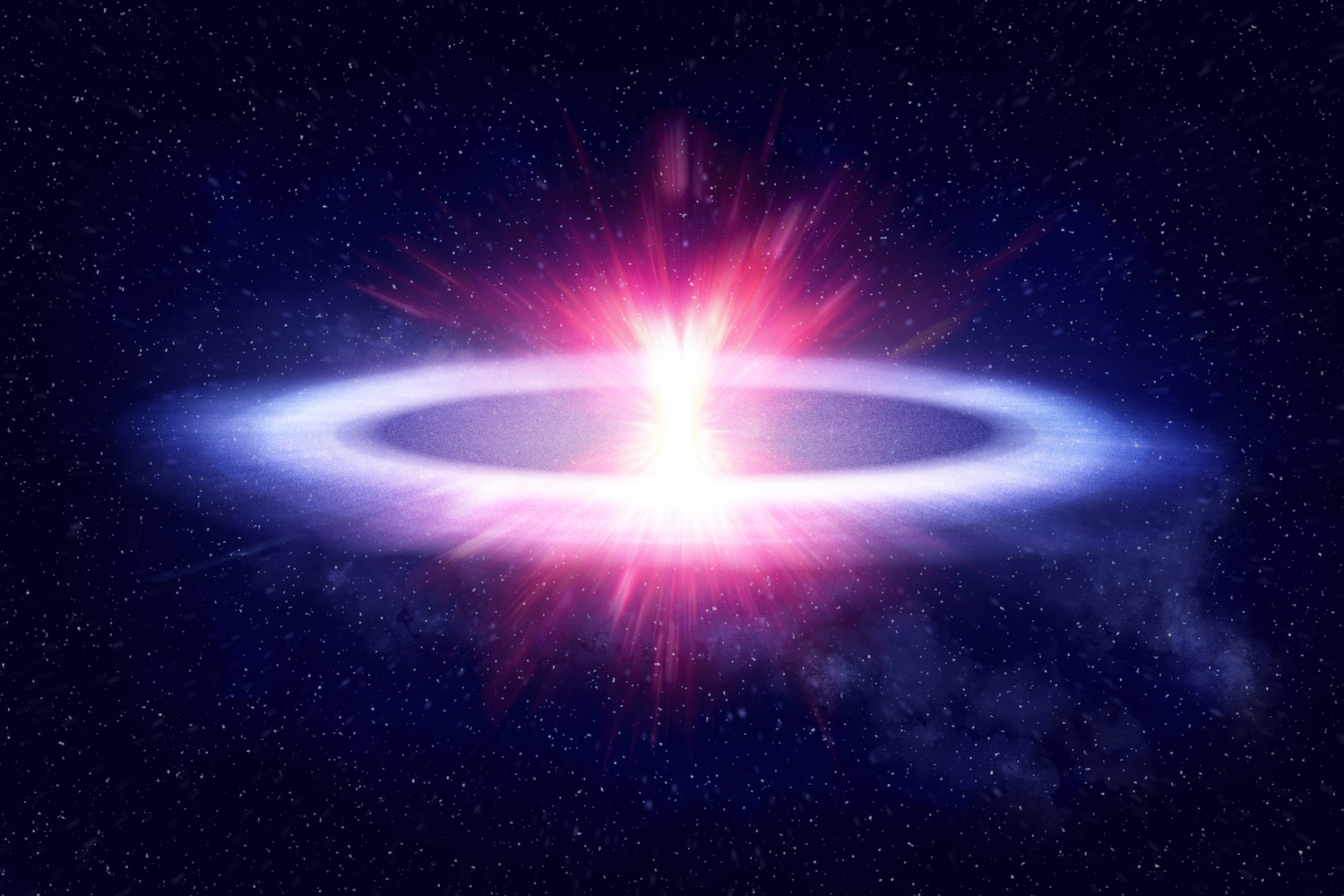 Scientists observe the flattest explosion ever seen in space